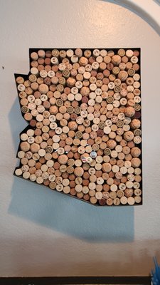 AZ Shape Cork Art   06-27-2022