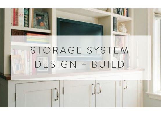 We design built-in storage solutions to fit any bedroom, wardrobe, or stairway wall for entertainment items like TV, stereos, clothing, etc.