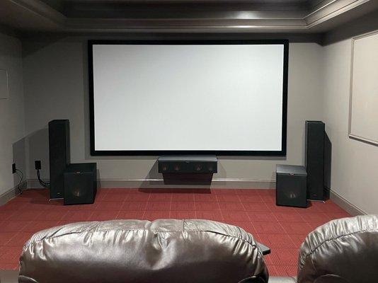 Full theater design and install