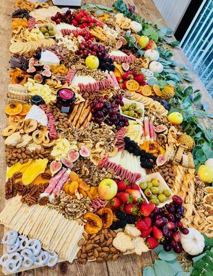 Flat Lay Grazing Table