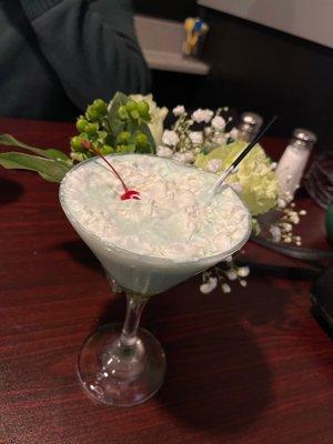 Shamrock shake martini at The Blackstone! #StPatricksDay #Irish