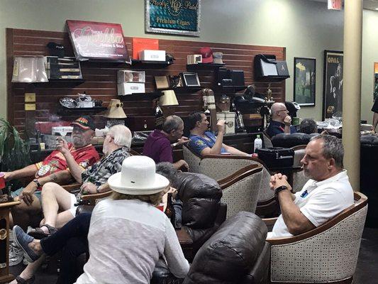 Monthly Cigar Tasting! Held on Third Thursday of each month.  Smokin Premiums/Palm City. Located in the  of Palm City!