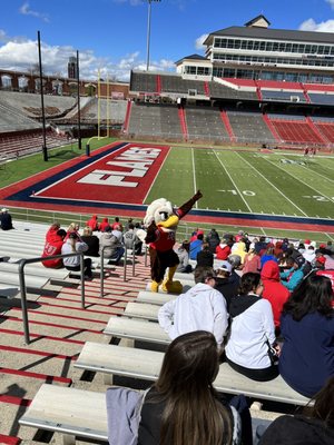 Sparky the mascot