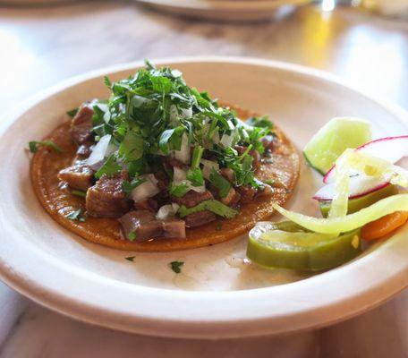 Lengua taco