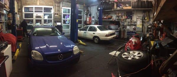 An Inside look of Samuel's Auto Repair