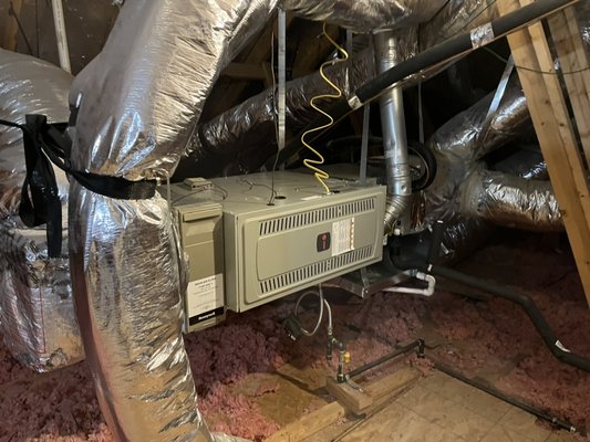 Trane 80% furnace