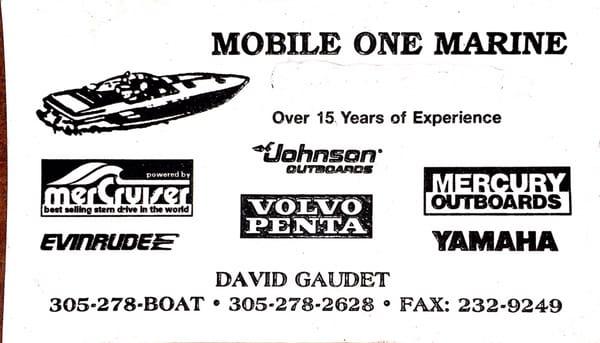 Mobile One Marine