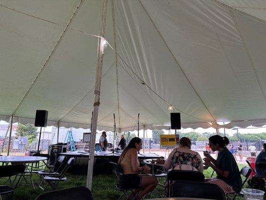 Stage at La Fete de Marquette