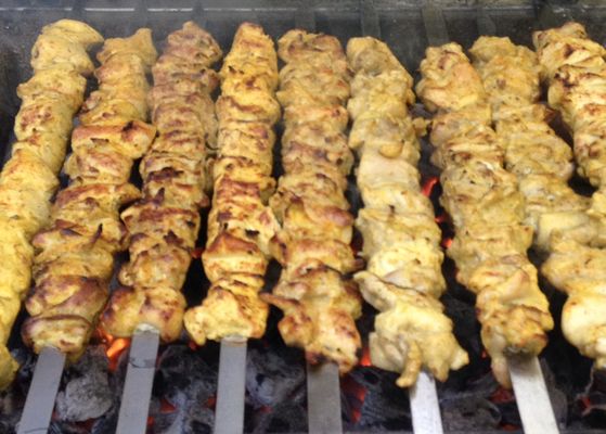 Chicken kabobs