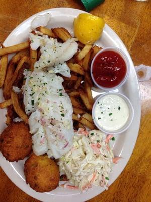 Broil fish fry. Best way