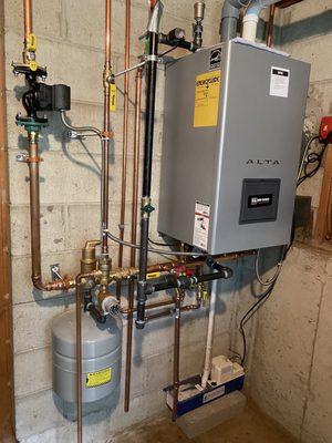 On-demand boiler