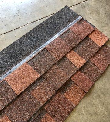 Terra-cotta architectural shingles