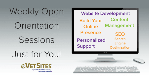 We offer weekly online orientations!