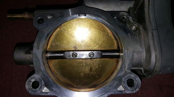 Throttle body after cleaning, no more stalling