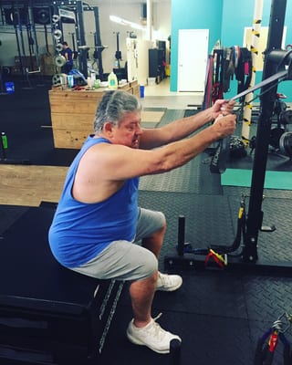 Becoming measurably fitter at 70 years of age!