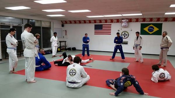 Tuesday night class. #BJJ