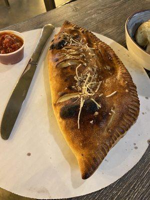 Cheese calzone