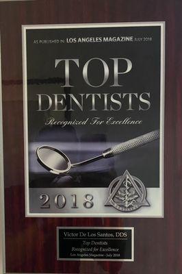 2018 Top Dentist