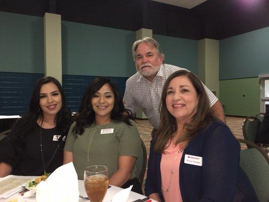 Michael and staff at the 1st annual State of the City for Robstown, Texas