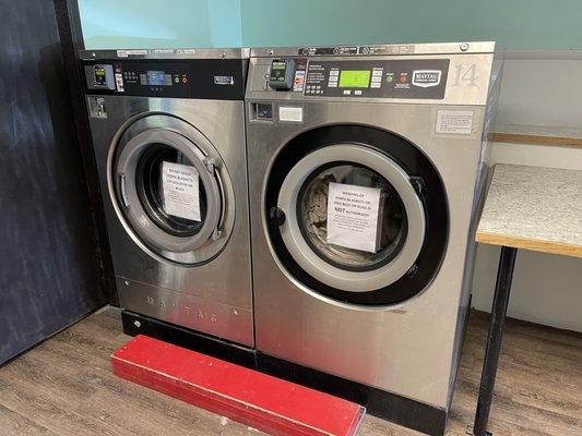 Large washing machines