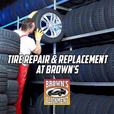 We work on all things tires. We've got you covered!