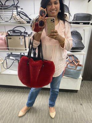 Shopping in jcp after my birthday hairdo