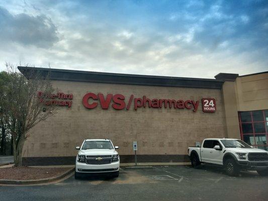 Exterior of this CVS store