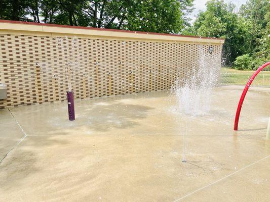 Fountain of Youth Spray Park -- FREE to the public Open Memorial Day Weekend to Labor Day Weekend 10am-7pm