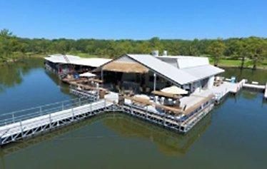 The Giggle Fish Grill offer the best food on the lake with dockside service indoor and outdoor seating, guest boat slips and gas on the lake