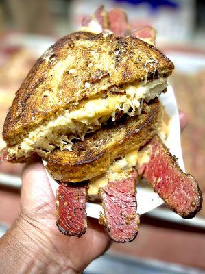 Reuben w/ house cured and smoked Certified Angus Beef Pastrami