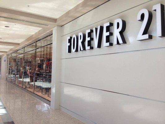 Store front completed for multiple Forever 21