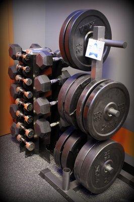 Dumbbells and plates