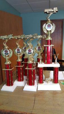 Custom sublimation for trophies