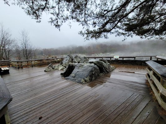 Olmstead Overlook (the area) - as you step closer you will see Great Falls 12.3.23