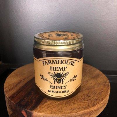 farmhouse hemp local fort collins colorado hemp honey 500mg 5.8 oz copoco's honey