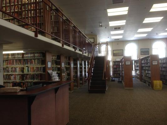 Interior shelving & books