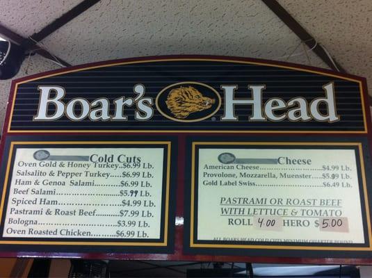 Low price Boar's head