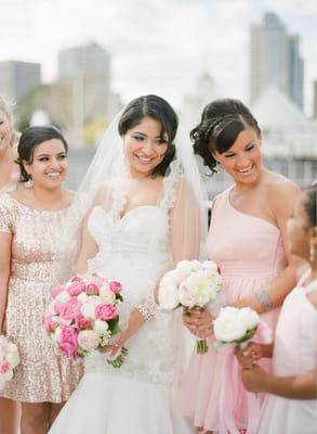 Photo of a soft, romantic Milwaukee wedding by The McCartneys!