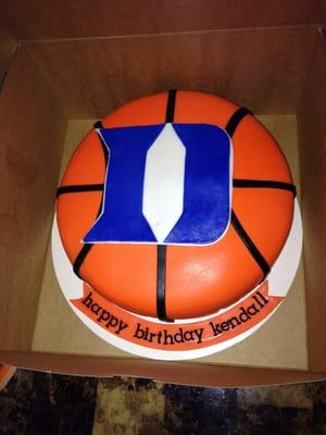 Duke fan bday cake!