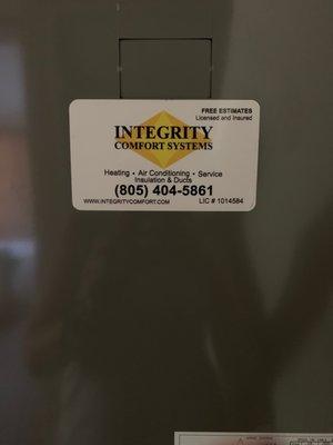 Integrity Comfort Systems