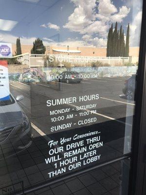 Their hours