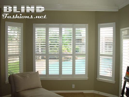 Bi-Fold Shutter Panels. Excellent prices on Poly Shutters and Hardwood painted or stained Shutters