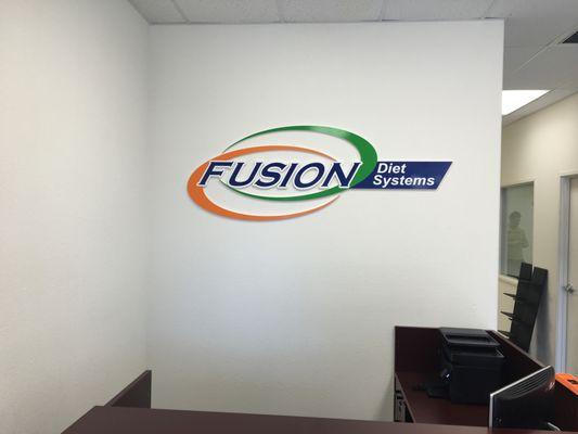 Interior Dimensional Signage Installed