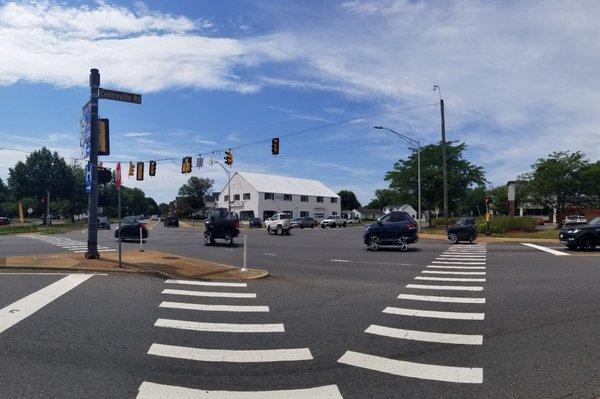 CVS on the right of centrevile.  I got a little creative with this hurried shot