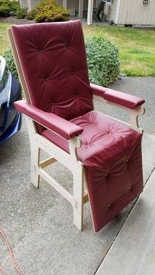 Sweeny Todd's chair for local theater group