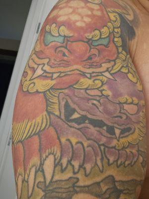 Half sleeve (right side)