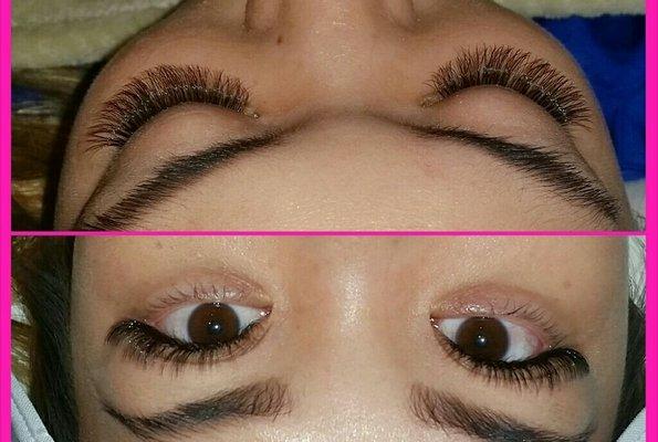 Volume lashes