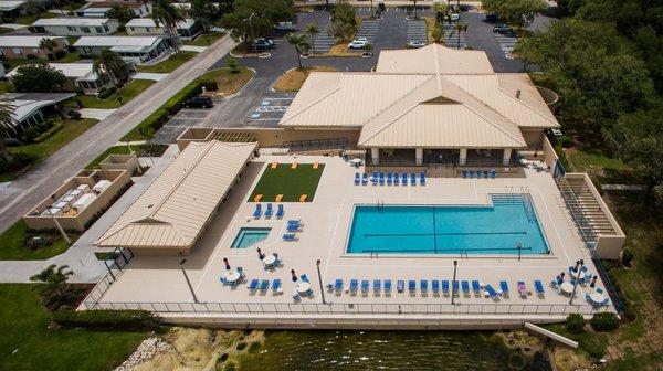 Clubhouse and Pool Area