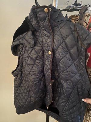 Extremely soft down feathered vest