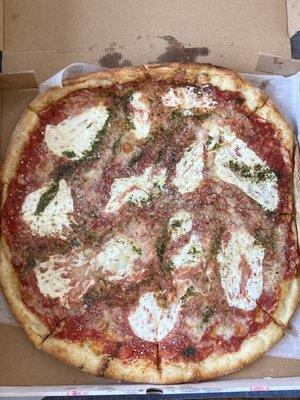 Margherita pizza